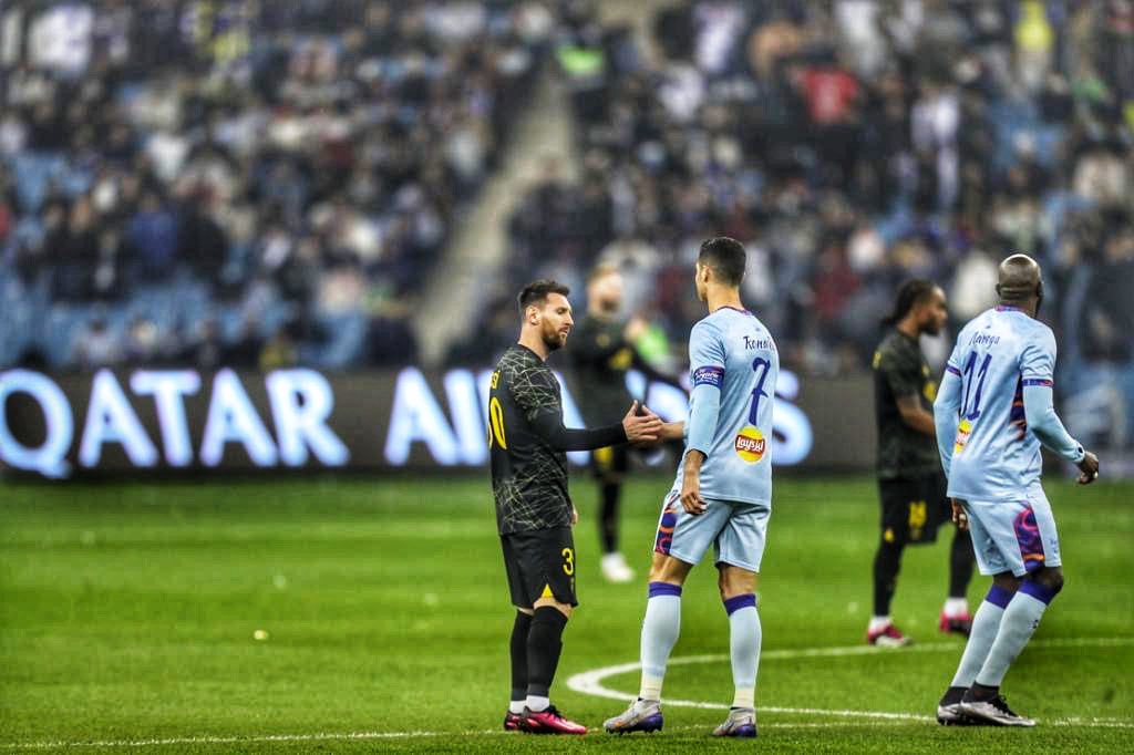 Ronaldo's record equalized by LIonel Messi