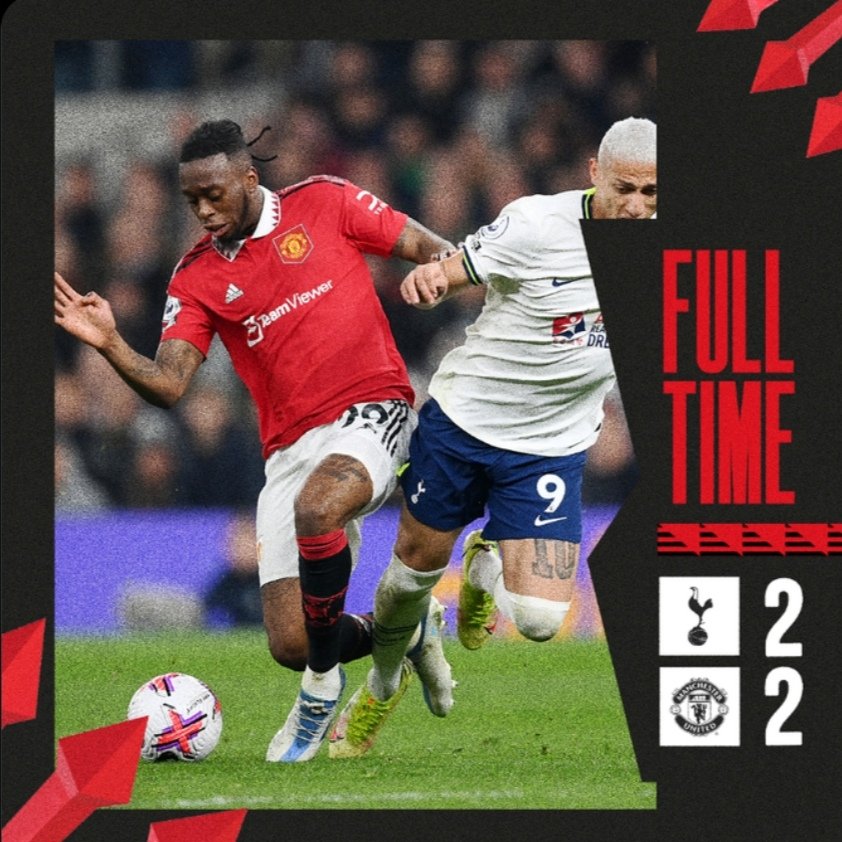 Spurs 2-2 Man United