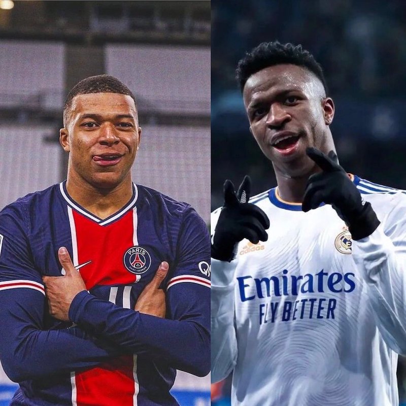 Mbappe x Vinicius Jr would be a lethal duo