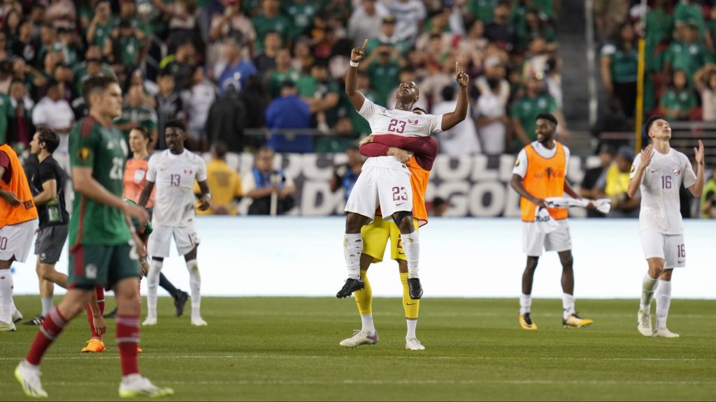 Mexico lost to Qatar during Gold's Cup clash in Levi's Stadium