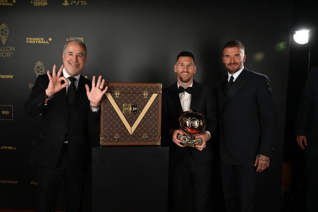 Messi won his record 8th Ballon d'Or