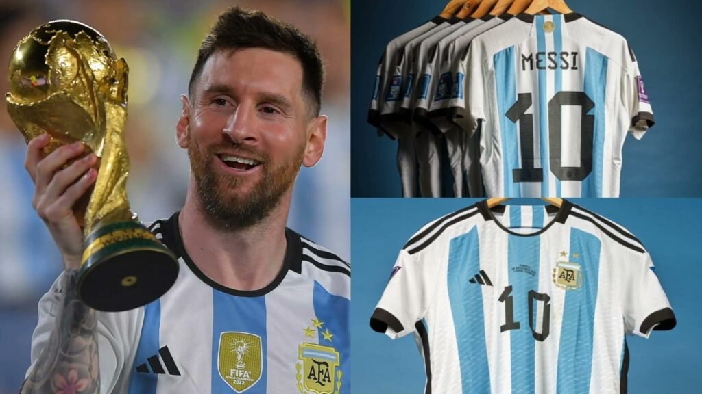 Messi shirts in World Cup 2022 sold for 6.1m pounds