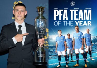 Foden và Man City thống trị giải thưởng của PFA-min