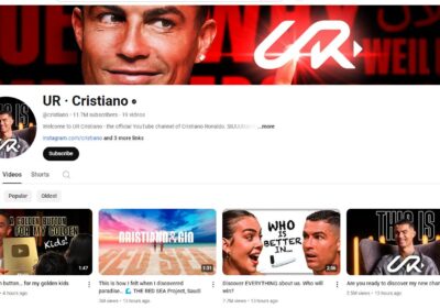 Ur Cristiano youtube