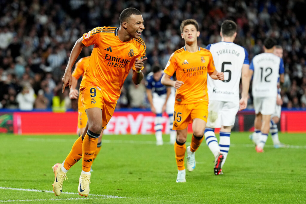 Mbappe ghi bàn ở La Liga 2024/25