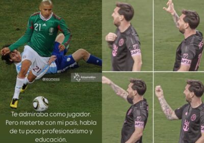 Cựu sao Mexico mắng Messi vô giáo dục