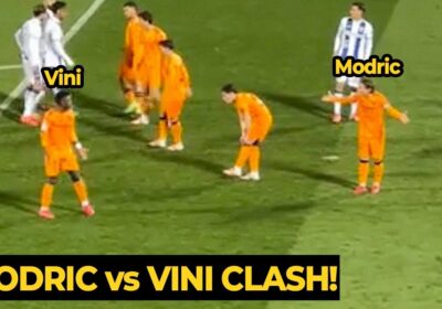 Chuyện gì xảy ra giữa Modric và Vinicus Jr