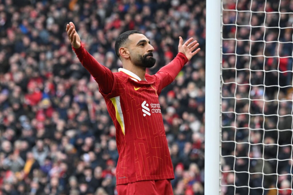 Ghi bàn giúp Liverpool hạ Man City Salah lập một loạt kỷ lục