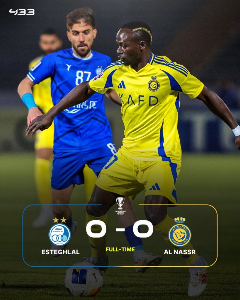 Al Nassr hòa Esteghlal