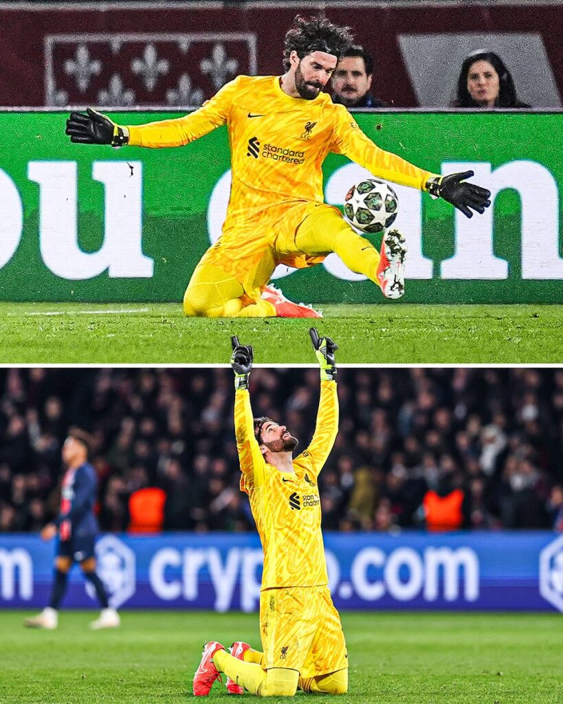 PSG 0-1 LIverpool: Màn trình diễn xuất chúng của Alisson