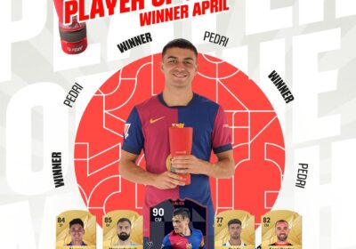 Pedri là MVP của tháng