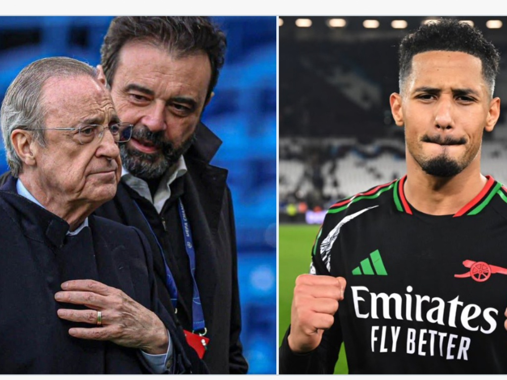 Real Madrid sẵn sàng chờ Saliba trong khi Arsenal đang lo lắng tìm cách gia hạn hợp đồng