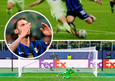 Phạt đền cho Inter ở bán kết gặp Barcelona là sai lầm