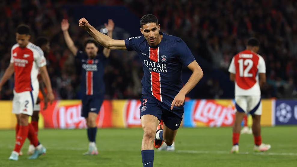 Hakimi nhân đôi cách biệt cho PSG