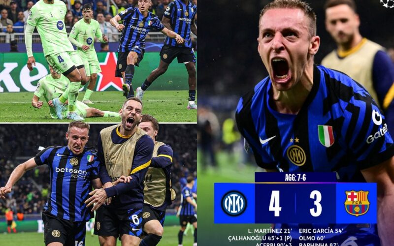 Inter Milan hạ Barcelona với kịch bản tuyệt đối điện ảnh