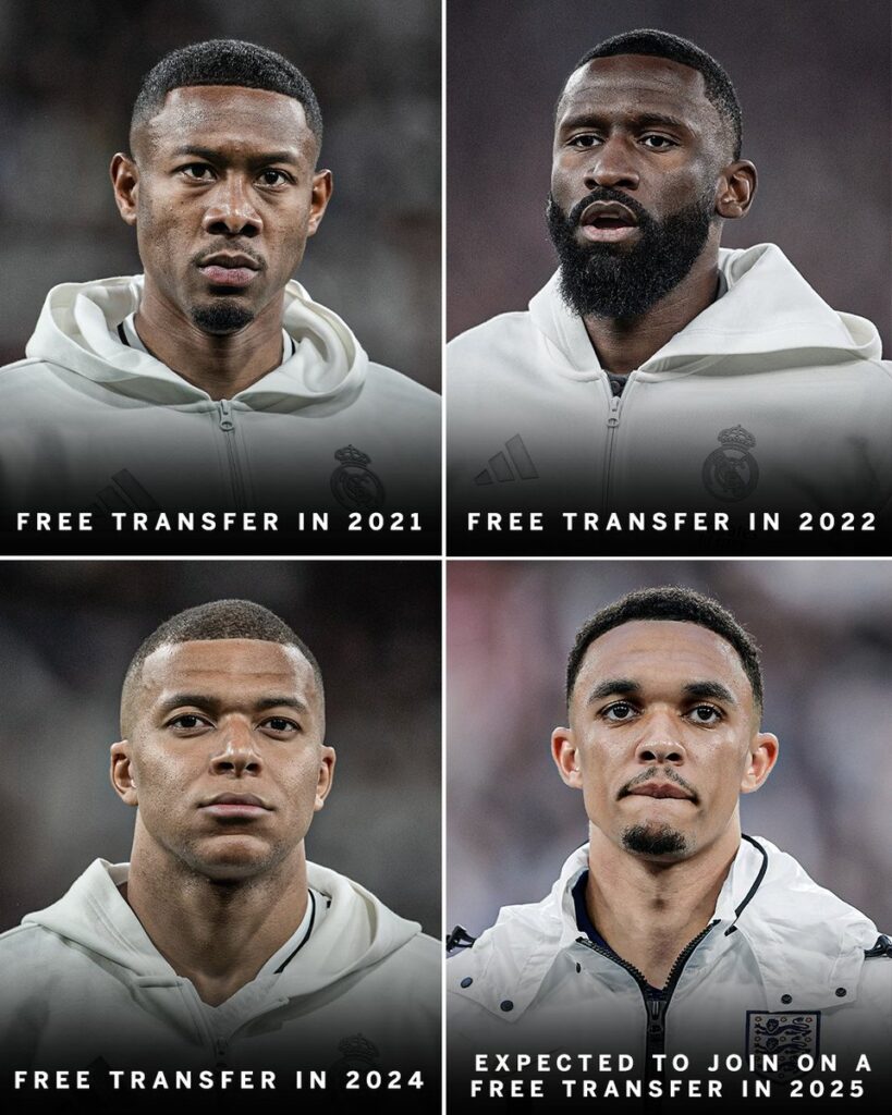 Trent Alexander-Arnold là chữ ký miễn phí tiếp theo của Real Madrid