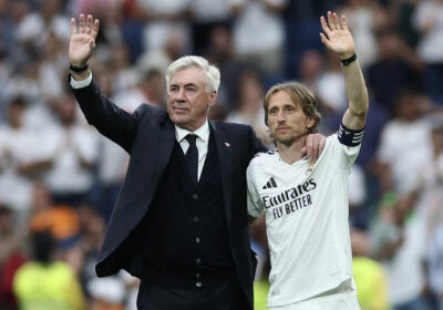 ancelotti-luka modric real madrid
