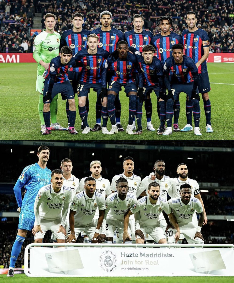 Barcelona vs Real Madrid in Copa del Rey Semifinal