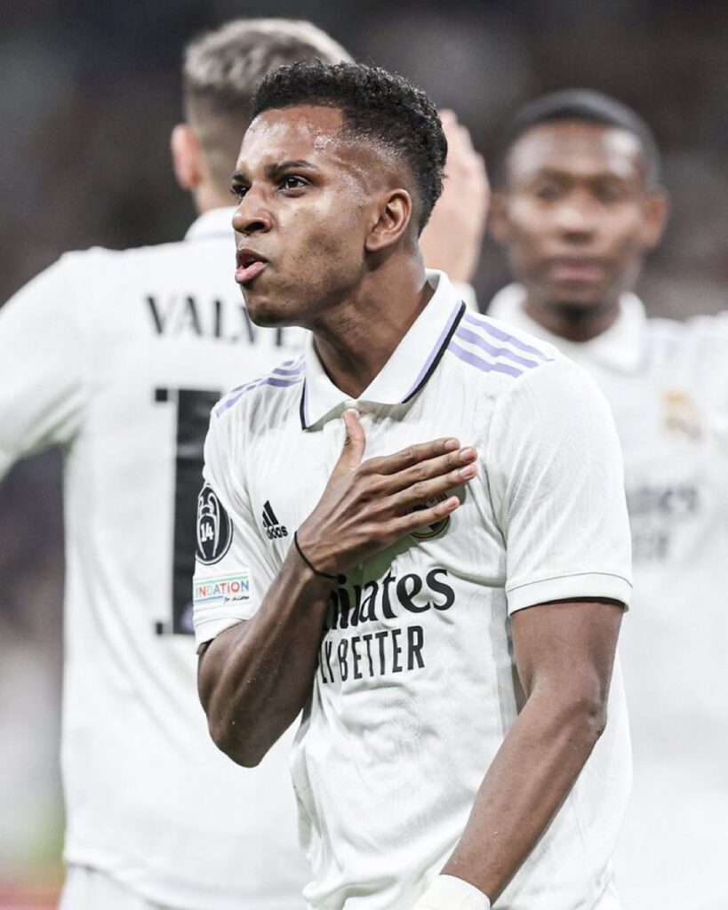 Rodrygo scored a late goal during El Madrid derby