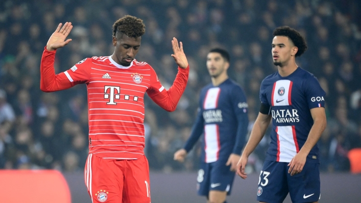 Coman did not celebrate after scoring against PSG