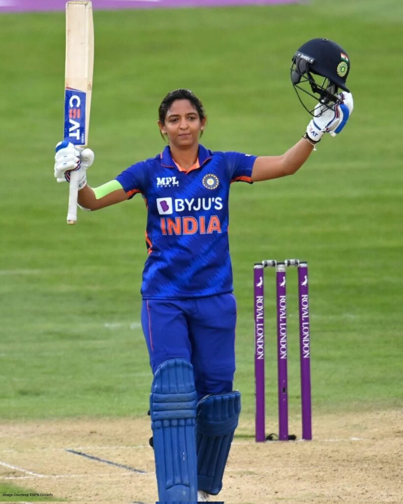 Popular female cricket players in India Harmanpreet Kaur