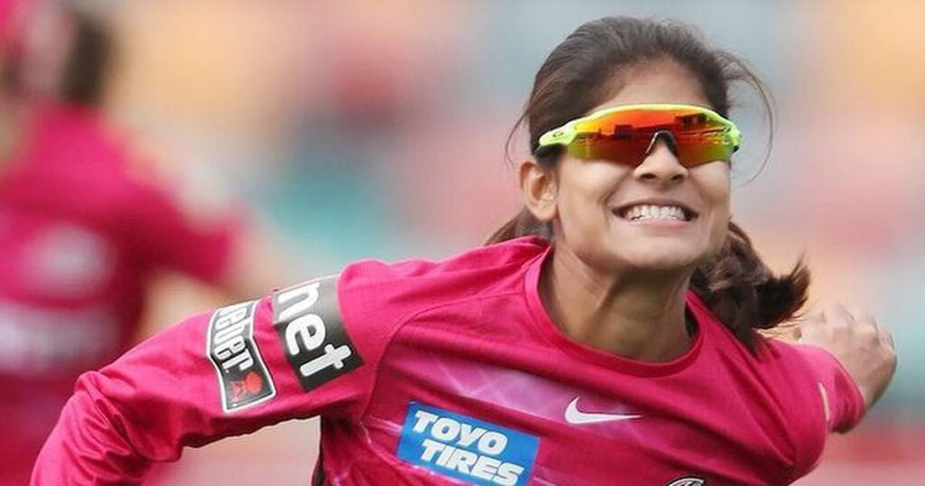 Popular female cricket players in India Radha Yadav