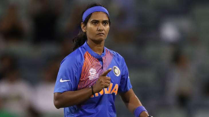 Popular female cricket players in India Shikha Pandey