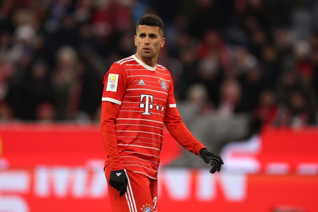 Cancelo struggled to find game time at Bayern Munich
