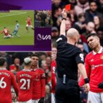 Casemiro straight red card for Man United