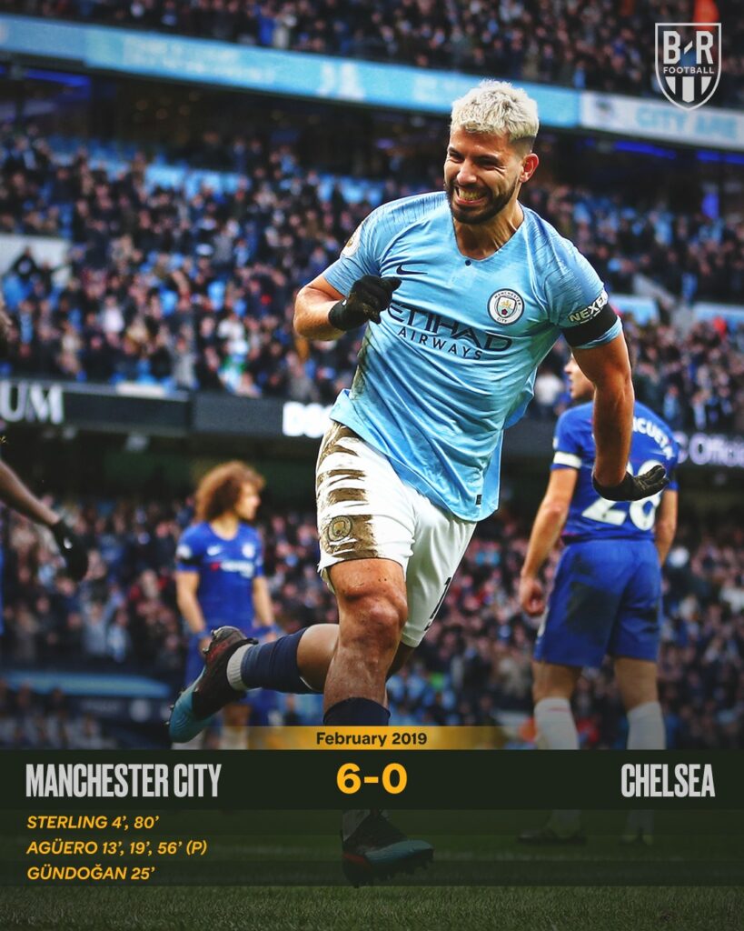 Man Ciy 5-0 Chelsea 2019