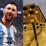 Messi giving gold iphones for teammates