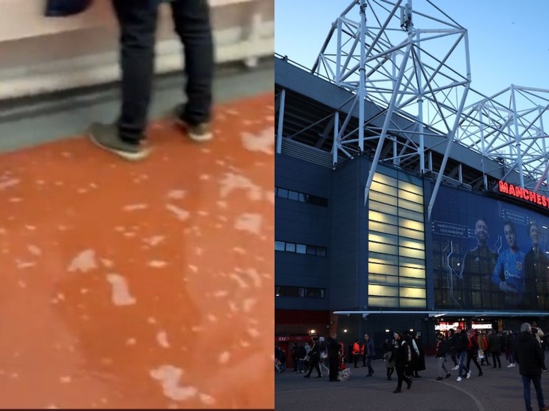 Old Trafford toilet go viral and not for a good reason