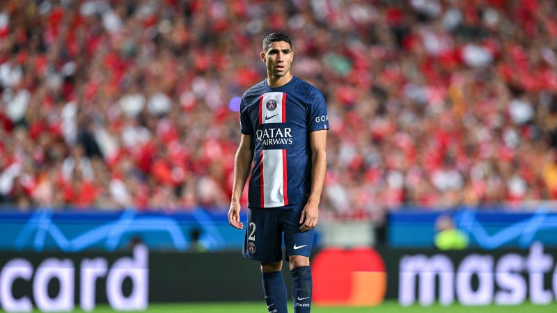 PSG Star Hakimi accused of raping