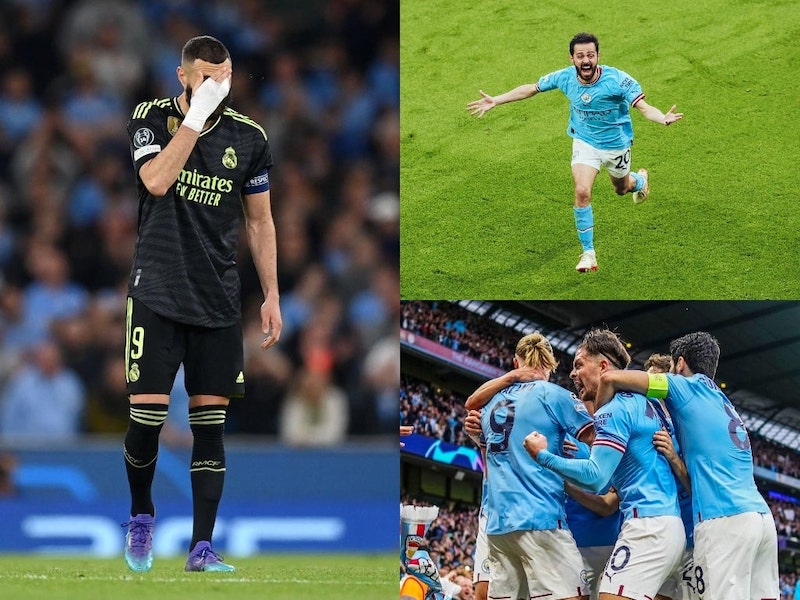 Man City 4-0 Real Madrid 0 - Champions League result Semifinal 2nd leg