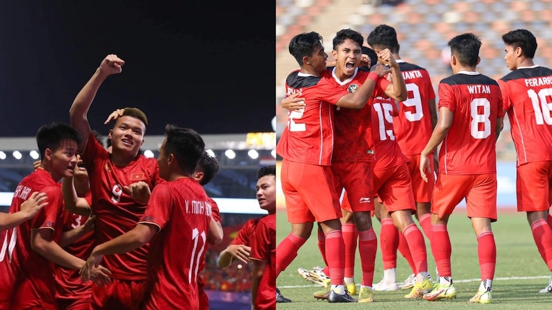 SEA Games 32 Football semifinals - Vietnam vs Indonesia