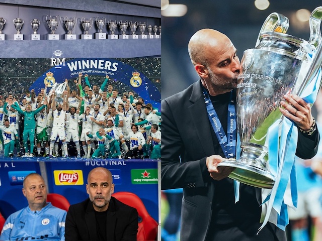 Pep Guardiola fired warnings to Real Madrid after winning UCL