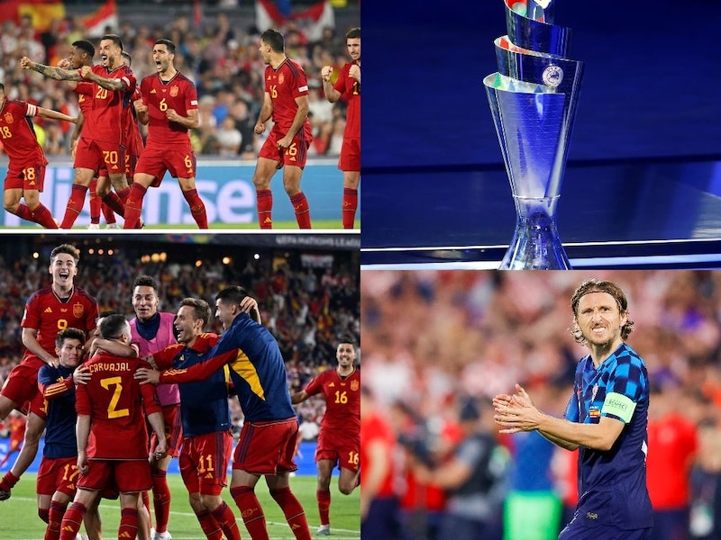 Spain beat Croatia to win Nations League on penalties