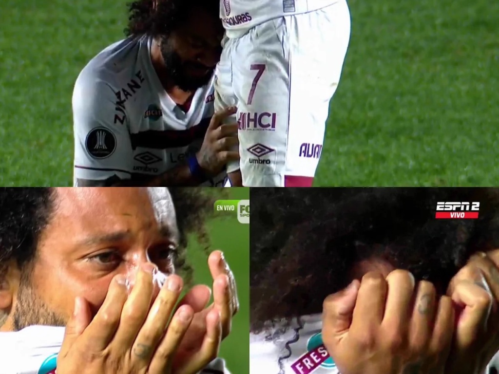 Former Real Madrid star Marcelo in tears after horribly breaking ...