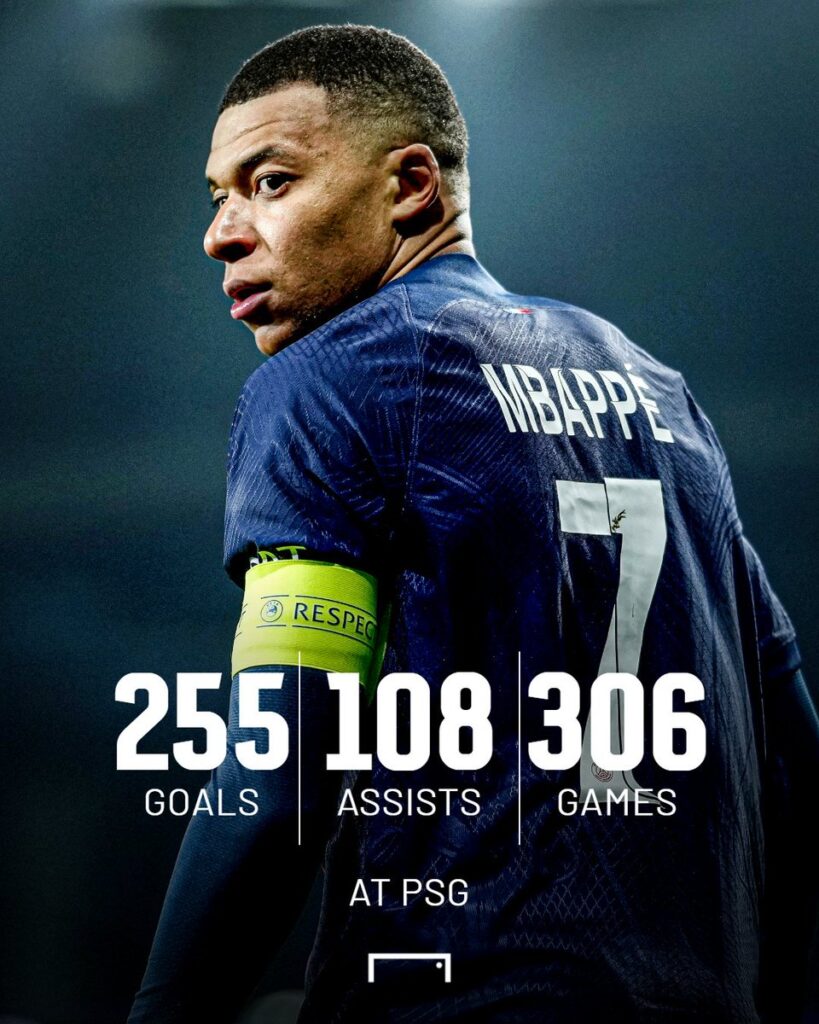 Mbappe was one of PSG's best players