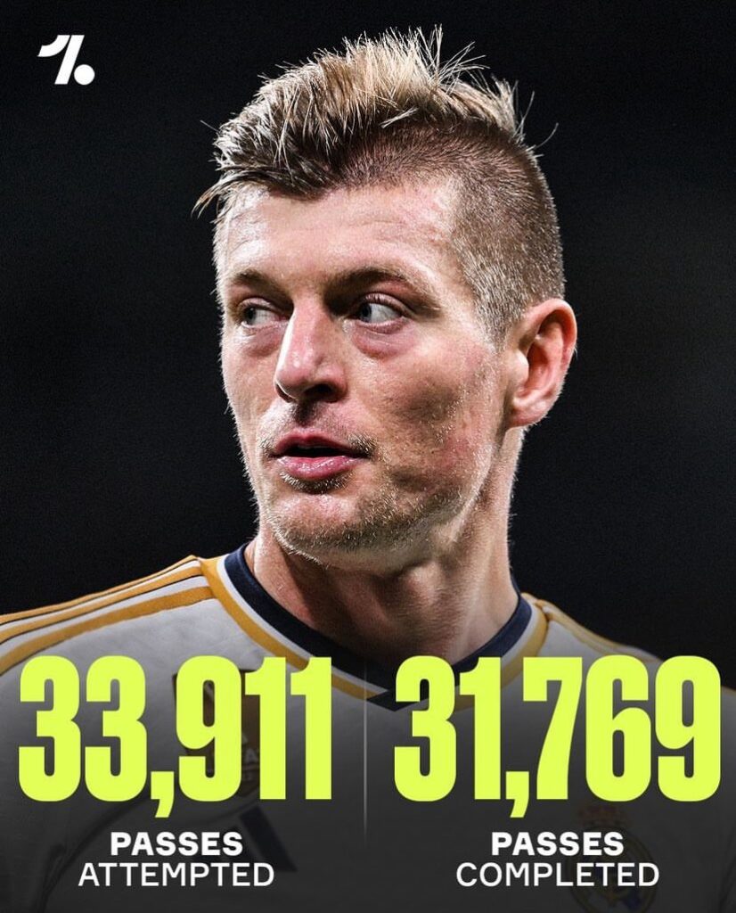 Toni Kroos had an amazing career full of titles and stats