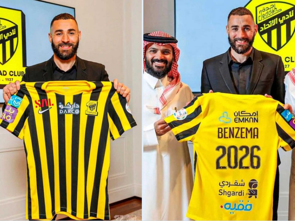 Benzema joined Al Ittihad after ending his spell with Real Madrid