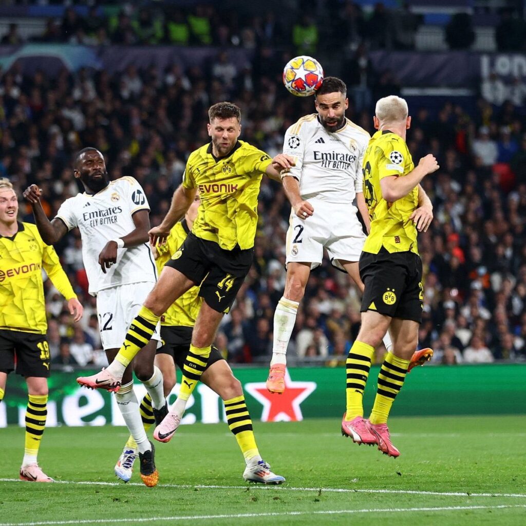 Dani Carvajal scored for Real Madrid at the Champions League final
