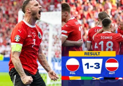 Euro 2024 Highlights - Austria eliminated Poland with 3-1 win