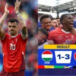 Euro Result - Switzerland beat Hungary at Group A second game