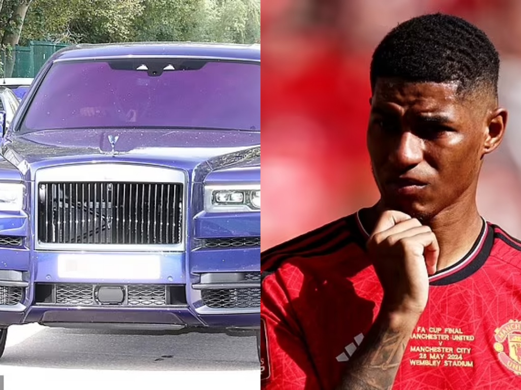 Man United star Marcus Rashford caught for speeding