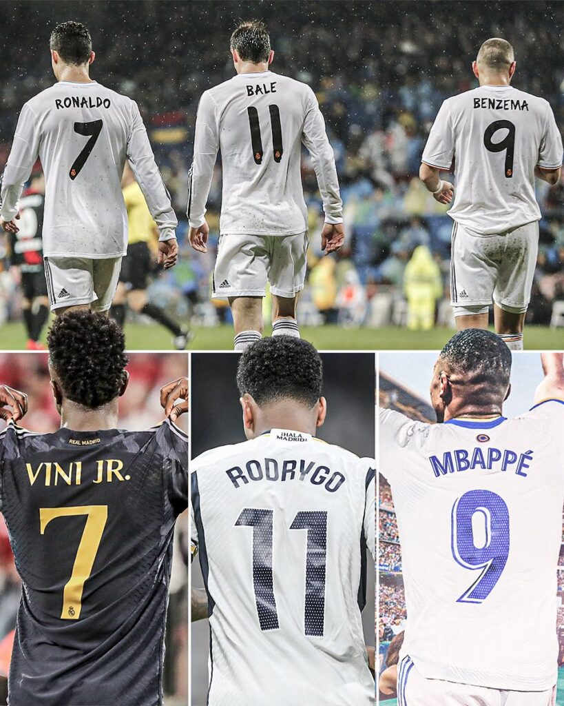 Mbappe new number at Real Madrid