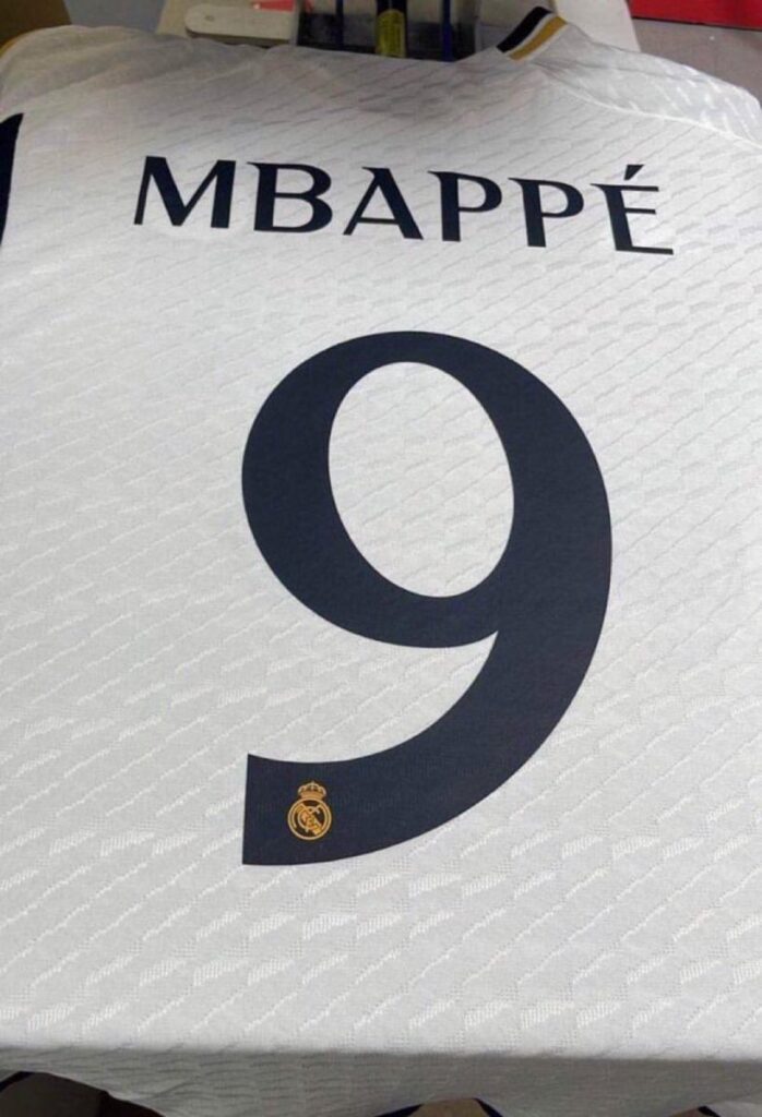 Mbappe will wear number 9