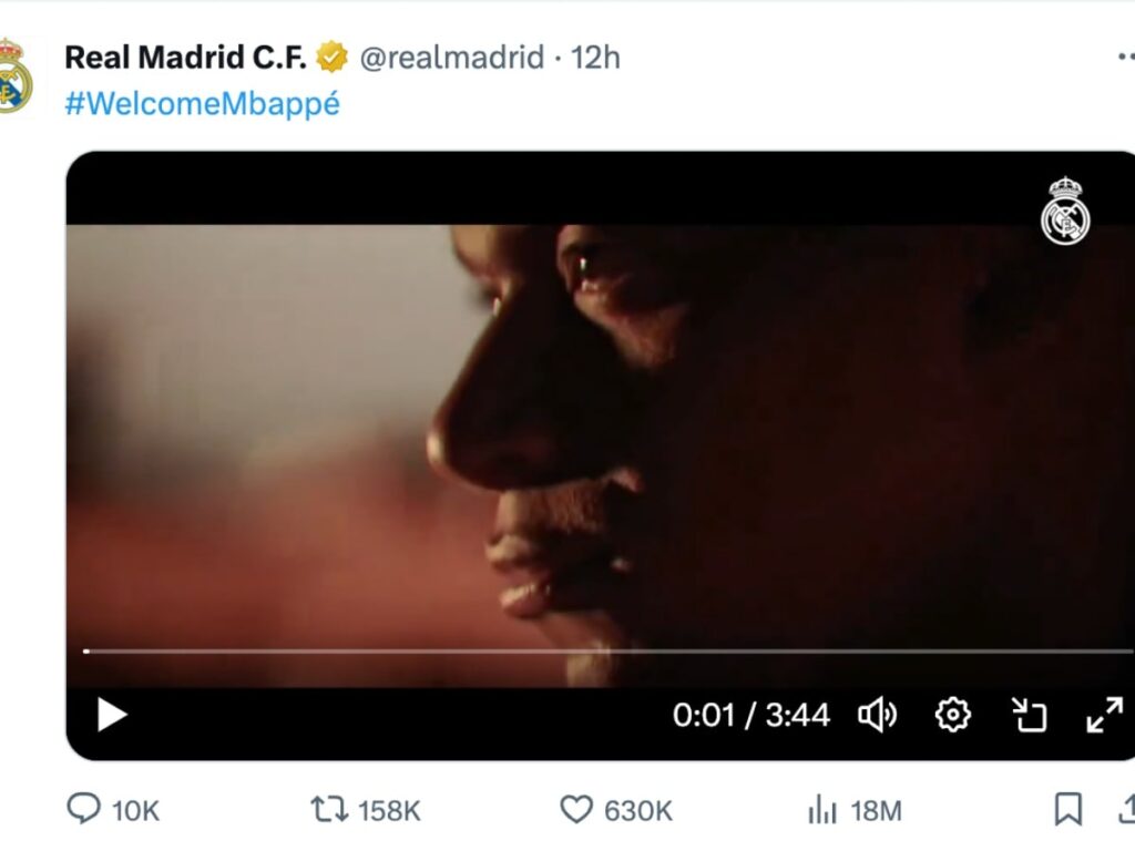 Real Madrid's site crashed when they announced Mbappe-min