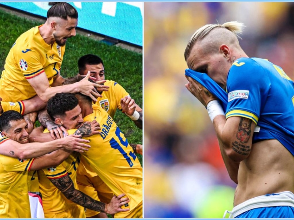 Romania beat Ukraine to record second win ever in Euro history