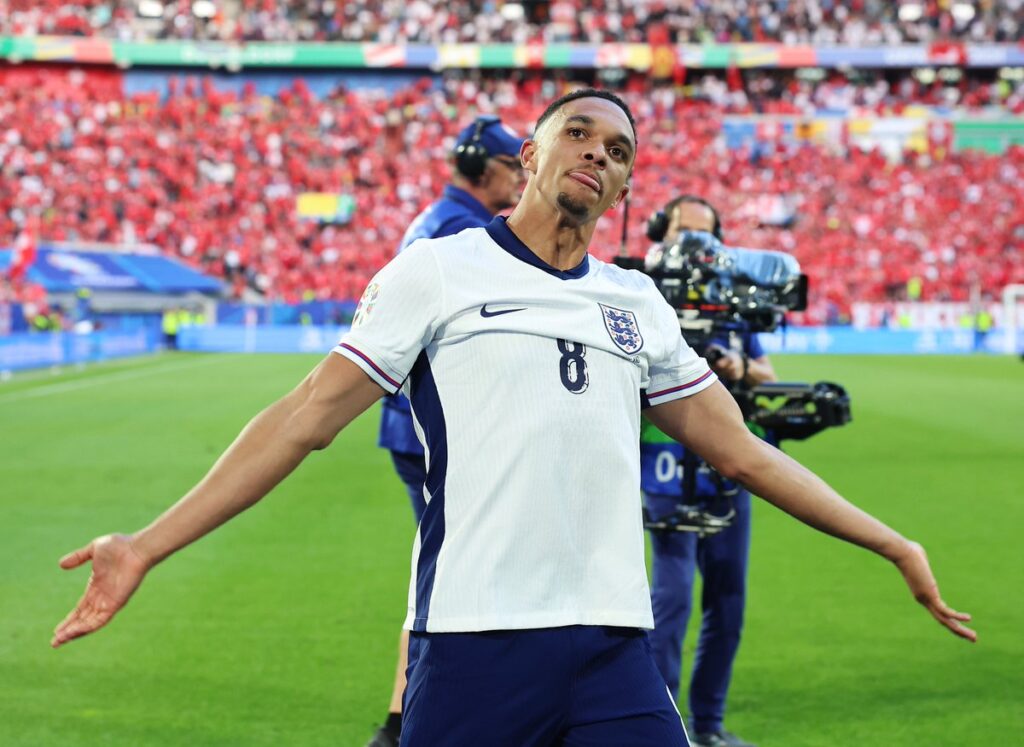 Alexander-Arnold scored the last kick to give England the ticket to semi